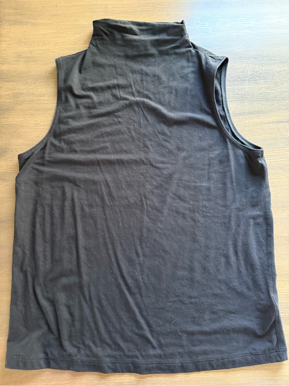 Athleta Women’s Black Sleeveless Mock Neck Tank